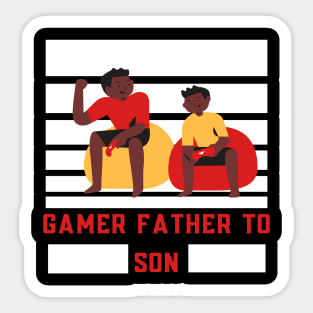 Gamer Father Sticker